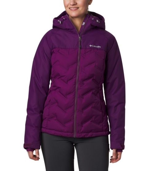 Columbia Grand Trek Women's Down Jacket Wild Iris | 712-QXVCPN