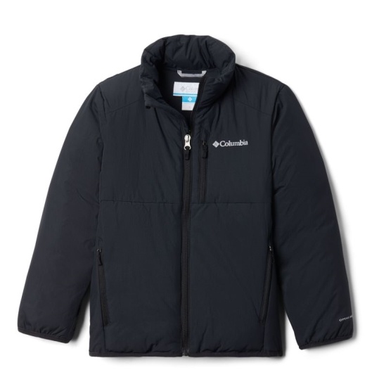 Columbia Grand Wall Kids' Puffer Jacket Black | 753-HKJICY