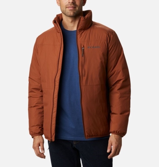 Columbia Grand Wall Men's Insulated Jacket Red | 405-VKXIUR