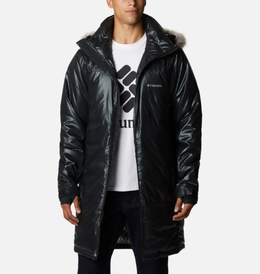 Columbia Great Bend 780 Men's Parkas Black | 036-IGJVPK