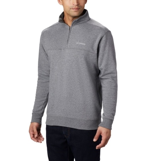 Columbia Hart Mountain II Men's Hoodies Black Grey | 567-MEKFCJ