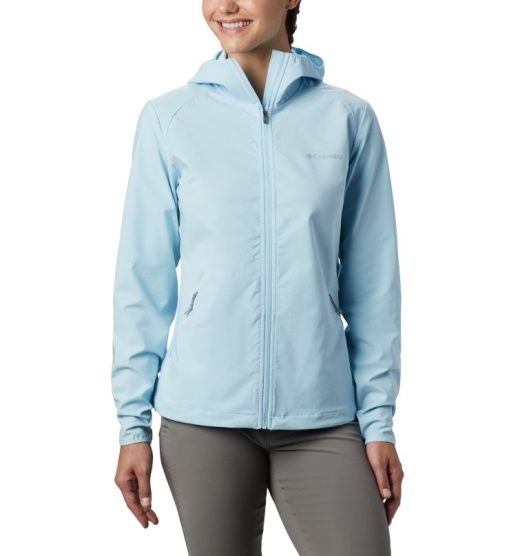 Columbia Heather Canyon Women's Rain Jacket Blue | 619-QPJAXT