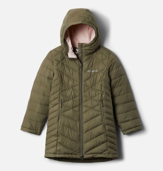 Columbia Heavenly Kids' Parkas Green | 059-QNMTDG