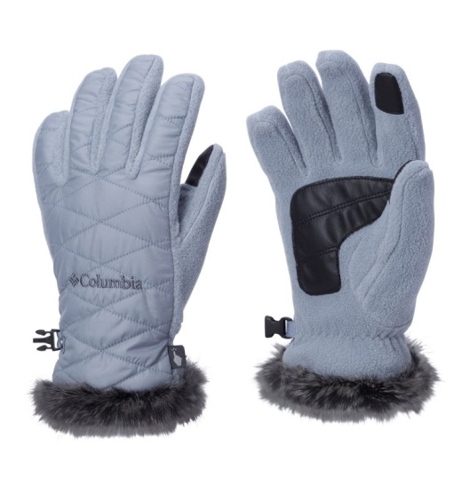 Columbia Heavenly Women's Gloves Grey | 509-GQUBVN