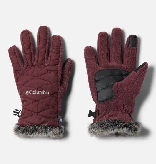 Columbia Heavenly Women's Gloves Red | 671-BMFDJW