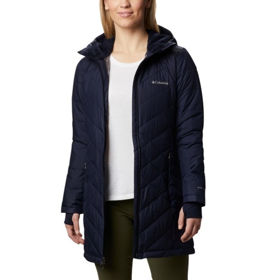 Columbia Heavenly Women's Hooded Jacket Blue | 392-RHLTMJ