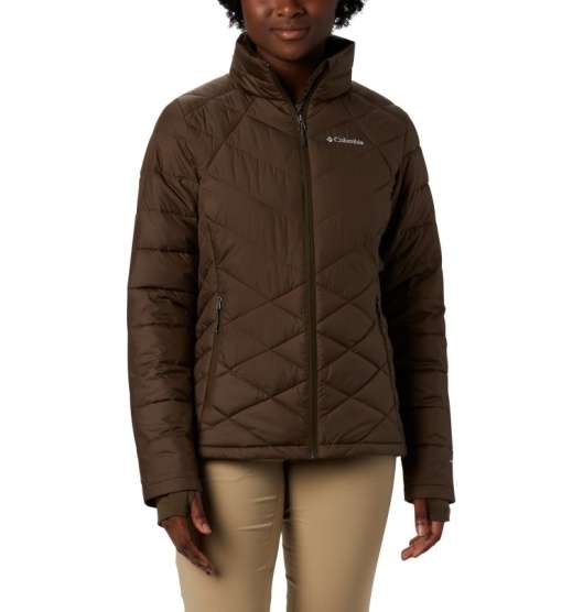 Columbia Heavenly Women's Insulated Jacket Olive Green | 428-AQSZGN