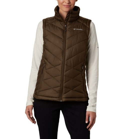 Columbia Heavenly Women's Vest Olive Green | 251-TWPJDA