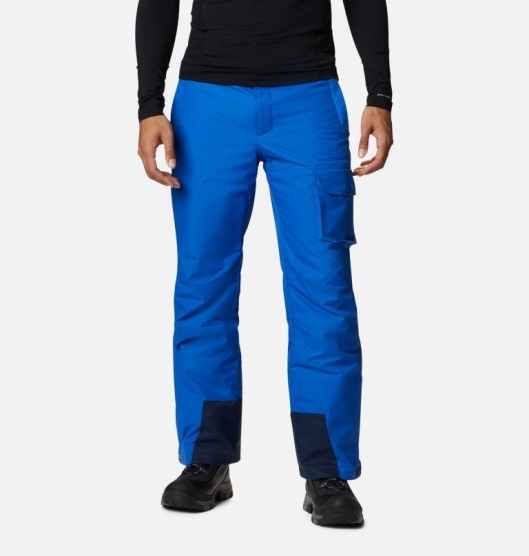 Columbia Hero Snow Men's Ski Pants Blue | 958-OYMRZP