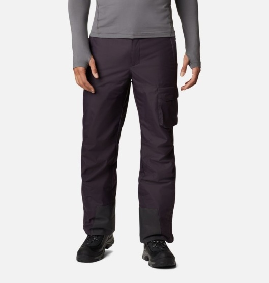 Columbia Hero Snow Men's Ski Pants Purple | 178-RYBKAQ