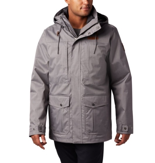 Columbia Horizons Pine Men's Interchange 3 In 1 Jacket Grey | 038-AHOMBR