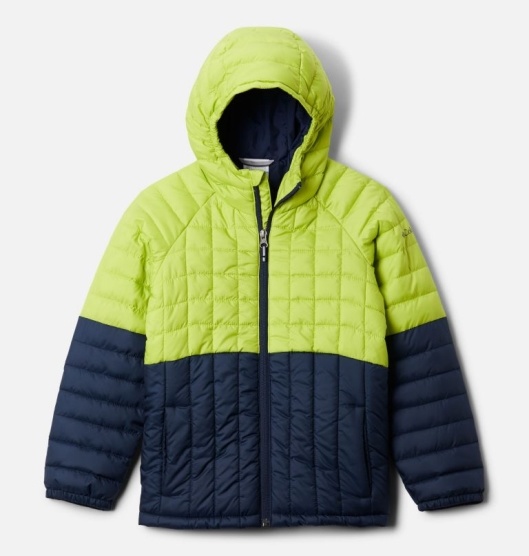 Columbia Humphrey Hills Kids' Puffer Jacket Yellow Navy | 451-TUKQZC