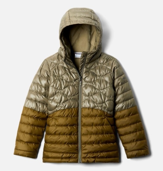 Columbia Humphrey Hills Kids' Puffer Jacket Green Olive | 579-ITQHYR