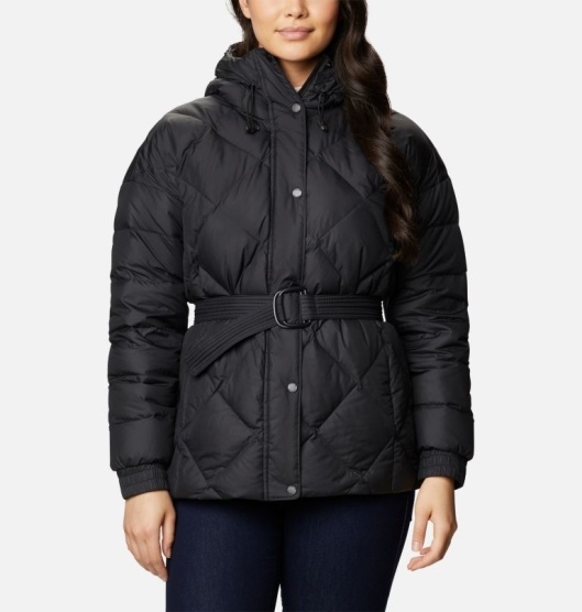 Columbia Icy Heights Women's Insulated Jacket Black | 375-JKLWXF