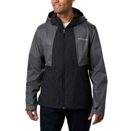 Columbia Inner Limits II Men's Rain Jacket Black Grey | 945-CQIAZK