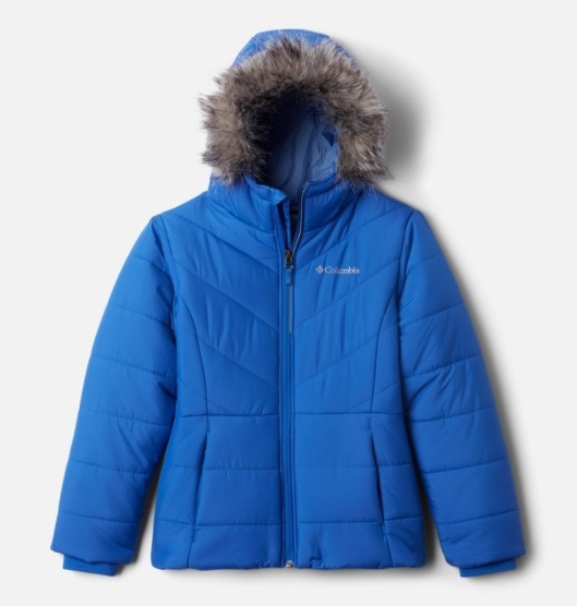 Columbia Katelyn Crest Kids' Ski Jacket Blue | 739-PNTQLW