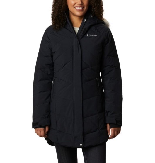 Columbia Lay D Down II Women's Parkas Black | 913-PKQRCD