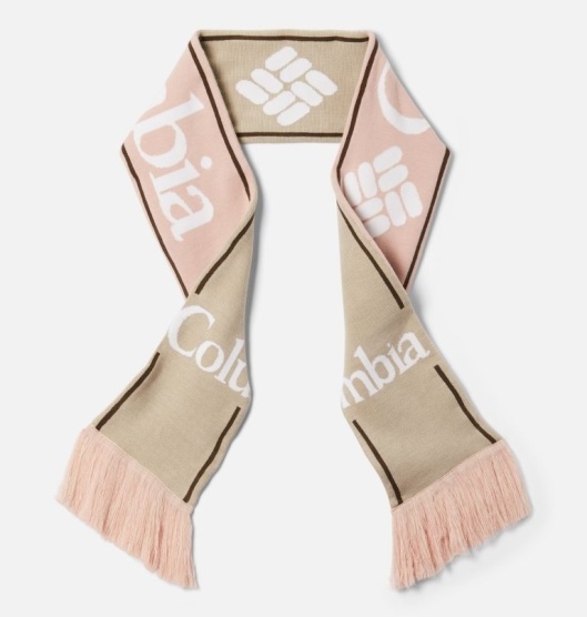 Columbia Lodge Women's Scarves White Pink | 835-ZPWRXV