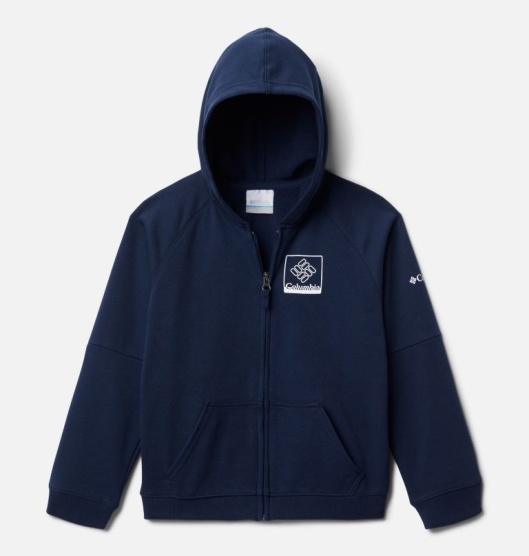 Columbia Logo Kids' Hoodies Navy | 138-NBOYSI