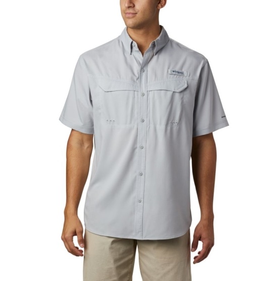 Columbia Low Drag Offshore Men's Shirts Grey | 306-DUIXWO