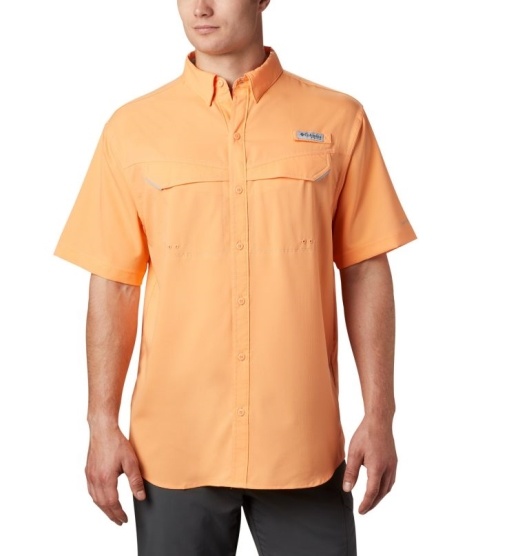 Columbia Low Drag Offshore Men's Shirts Yellow | 341-XMADLS