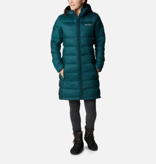 Columbia McKay Lake II Women's Parkas Dark Green | 693-IWONJD