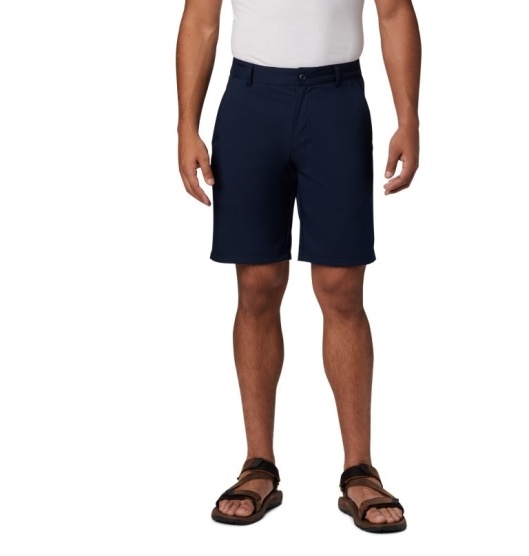 Columbia Mist Trail Men's Shorts Navy | 871-LBAIXR