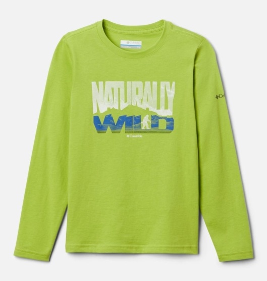 Columbia Naturally Wild Kids' Shirts Yellow | 270-FQJCVS