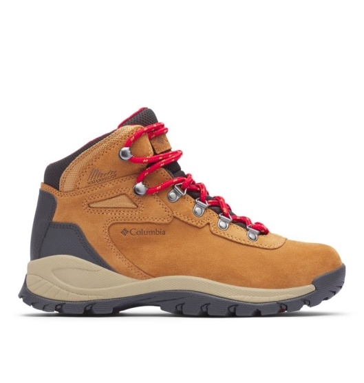 Columbia Newton Ridge Plus Women's Waterproof Boots Brown Red | 743-DNLQEC