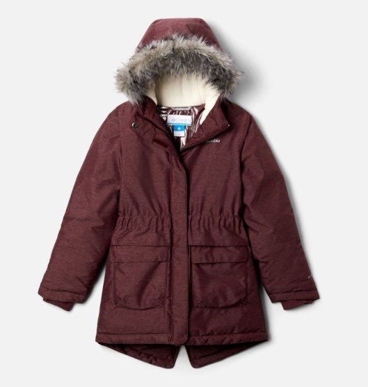 Columbia Nordic Strider Kids' Parkas Red | 689-ANPIRV