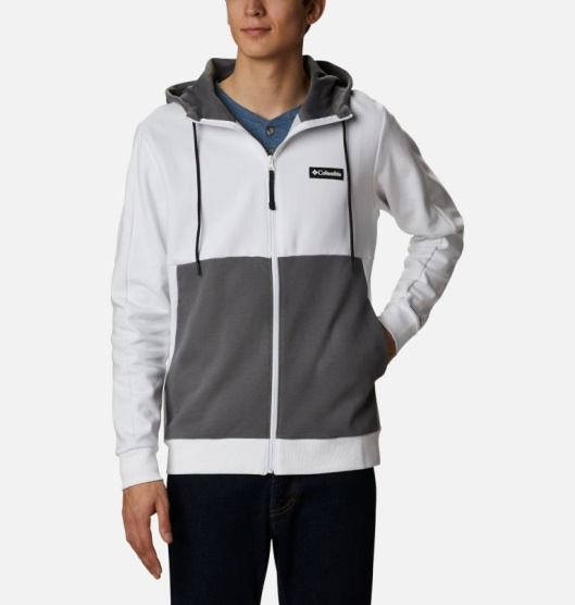 Columbia Omni-Heat Men's Hoodies White Black | 827-JADZQE