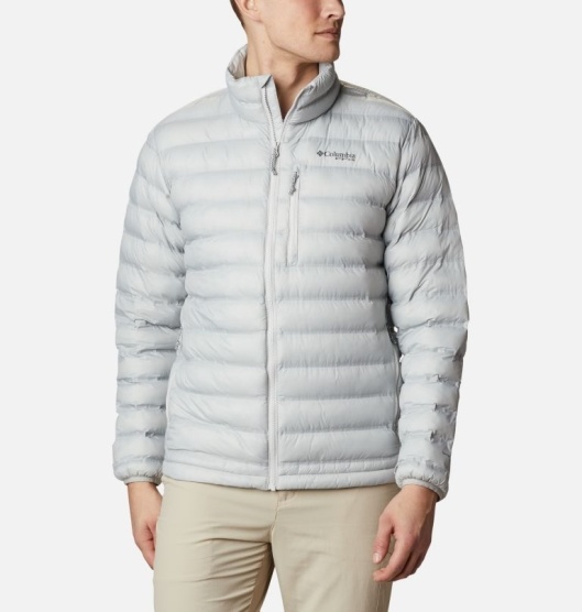 Columbia Omni-Heat Men's Puffer Jacket Grey | 137-QTMLBH