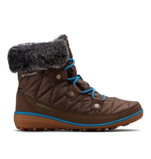 Columbia Omni-Heat Women's Boots Blue | 964-FCHTZX