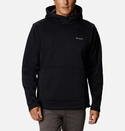 Columbia Omni Shield Men's Fleece Jacket Black | 716-EKNJMD