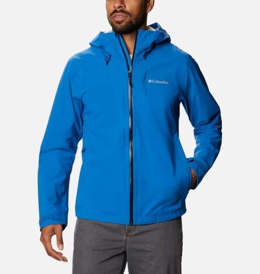 Columbia Omni-Tech Men's Softshell Jacket Blue | 651-MBRCNH