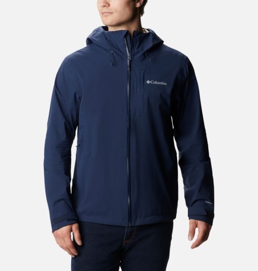 Columbia Omni-Tech Men's Softshell Jacket Navy | 726-MWGUOB