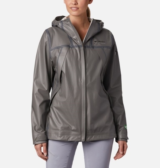 Columbia OutDry Ex Women's Rain Jacket Grey | 762-PNAXCG