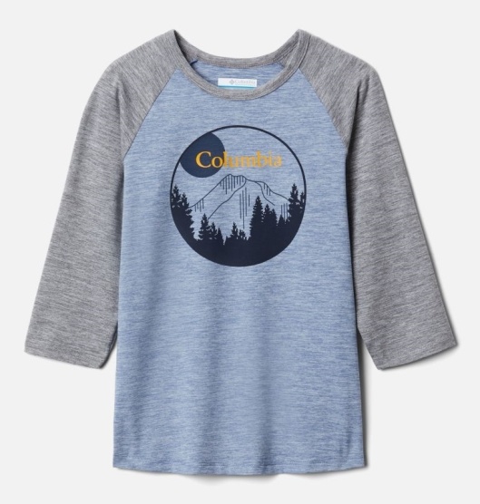 Columbia Outdoor Elements Kids' Shirts Blue Grey | 309-AVCWOD