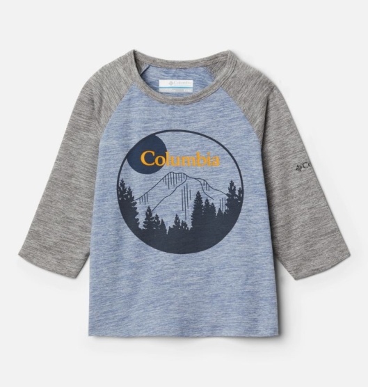 Columbia Outdoor Elements Kids' Shirts Blue Grey | 386-THKDOG