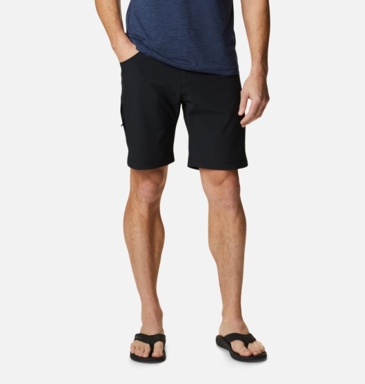 Columbia Outdoor Elements Men's Shorts Black | 216-XPUVJQ