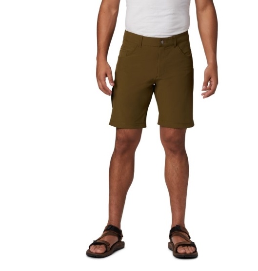 Columbia Outdoor Elements Men's Shorts Olive | 703-ZTXUYA