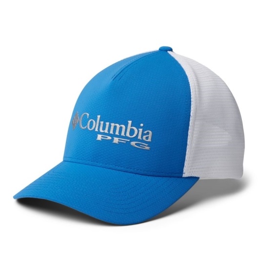 Columbia PFG 110 Mesh Baseball Cap Women's Hats Blue | 735-MVHUWB