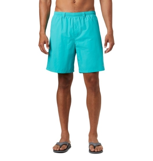 Columbia PFG Backcast III Men's Shorts Blue | 312-HMXVGU