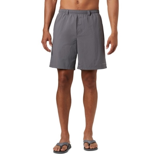 Columbia PFG Backcast III Men's Shorts Grey | 421-WAJKXG