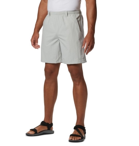 Columbia PFG Backcast III Men's Shorts Grey | 685-ISLWYA