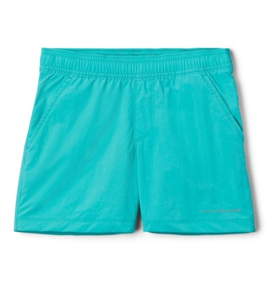 Columbia PFG Backcast Kids' Shorts Blue | 168-FGXZWM