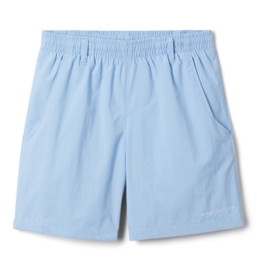 Columbia PFG Backcast Kids' Shorts Blue | 918-YDJPLV