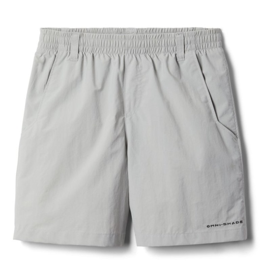 Columbia PFG Backcast Kids' Shorts Grey | 740-WDKHCE