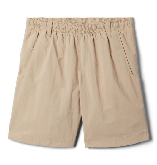 Columbia PFG Backcast Kids' Shorts Khaki | 824-QAIOKG