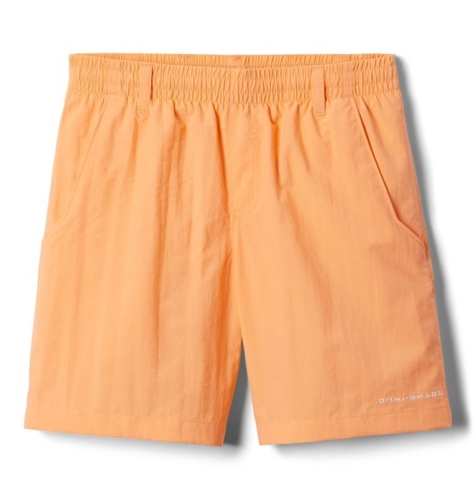 Columbia PFG Backcast Kids' Shorts Yellow | 831-VSGXDN